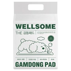 WELLSOME 狗狗 THE 感動尿布墊, 20入, 1個