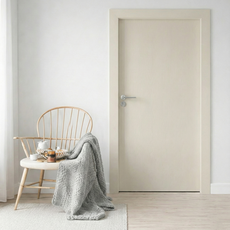 시트몰이 현관문 시트지, 유백색