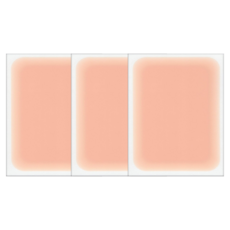 SuhadaSeal 日本製 遮瑕貼 L號 3片, 1個, 粉膚色