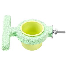 루나벨 새 캔디박스 그라인딩 발톱갈이 급식기 횃대, 파스텔 그린, 1개