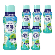 (箱售) Lenor 蘭諾 日本原裝進口 煮沸衣物香香豆 綠色清香, 420ml, 6個