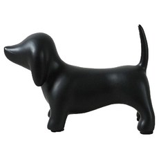 Souplace 現代小狗裝飾品 S261-0008BS, 黑色