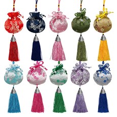 리드홈 전통 화문 미니 복주머니 설날 새뱃돈 기념품 파우치 10종 세트, 레드, 네이비, 핑크, 올리브, 골드, 스카이, 핫핑크, 그린, 퍼플, 블루, 1세트