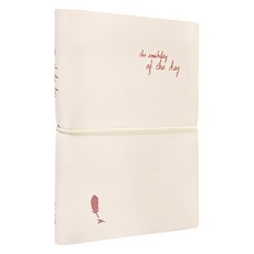 아이씨엘디자인 of the day 플래너 무지 노트, 아이보리, 1개