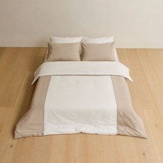 ICILAMAISON Bonne With Frame 薄棉被, 奶油米色