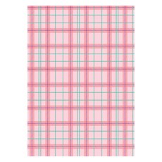 Iciel design 6孔補充內頁 新復古格紋 蜜桃粉 32p 套組, 4套