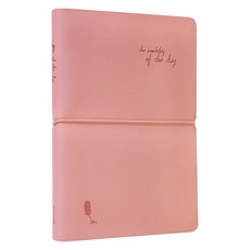 아이씨엘디자인 of the day 플래너 무지 노트 M, 핑크, 1개