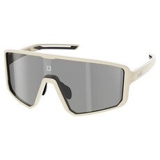 유락 루프트 자전거 러닝 미러 선글라스, 오프화이트/건메탈릭 편광렌즈, 1개