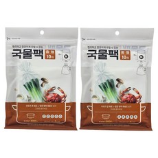 집사람 국내산 일회용 대용량 국물팩, 2개, 10개입, 중(M)