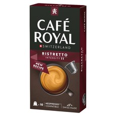 Cafe royal 瑞士產 精品咖啡 特濃短萃膠囊咖啡, 5.2g, 10個裝, 1組