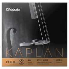 D'Addario 卡普蘭 大提琴絃 4/4M 單弦 G弦 423303, 1個