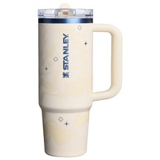 STANLEY 防漏吸管隨手杯, 月駒白, 1個, 880ml