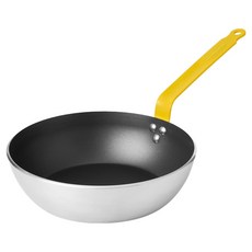 de Buyer 畢耶 Choc 不沾電磁爐炒鍋 黃色, 1個, 24cm