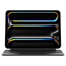 Apple Magic Keyboard 巧控鍵盤 適用 iPad Pro 11吋 M5 注音, 製造商軸, MWR23TA/A, 黑色