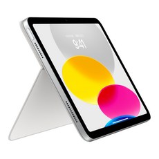 Apple Magic Keyboard Folio 巧控鍵盤雙面夾 適用 iPad A16 注音, 製造商軸, MQDP3TA/A, 白色