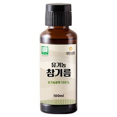 Daehyeonsanghoe 溫和有機麻油, 1個, 100ml