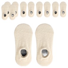 코지라벨 여성용 논슬립 수면덧신 양말 6켤레