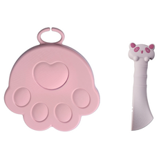 POGGU 矽膠罐頭密封蓋 + 熊貓開罐器組, 粉色, 1套