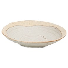 yido DOZAGI 陶瓷溫潤Sohwi小腳碗 21cm, 白色 + 棕色, 1個