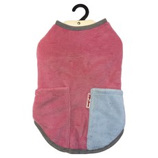 CoCo&Shasha 寵物保暖開襟衫, 粉紅色, 1個