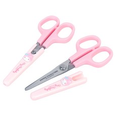 buyhearts 美樂蒂安全蓋剪刀, 2個, 淺粉紅色