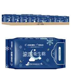 淨新科技 JOKEI聯名夜用衛生棉, 10套, 6個裝, 夜用加長型 33cm
