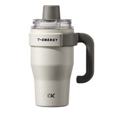 TKK T-One彈蓋冰霸杯 316不鏽鋼, 沙丘咖, 1個, 800ml