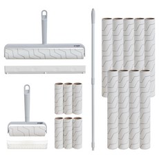 LIV MOM 立式超強力超大號36cm除塵滾輪22入全套組, 1套