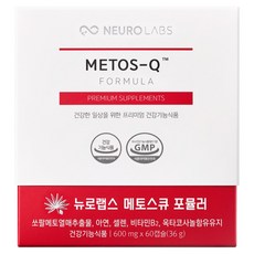 뉴로랩스 메토스큐 쏘팔메토 옥타코사놀 36g, 60정, 1개