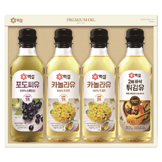 백설 프리미엄 17호 오일세트 + 쇼핑백, 1세트