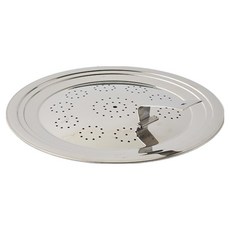 모던하우스 올스테인리스스틸 프라이팬 덮개 스탠드형, 1개, 32cm