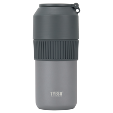 TYESO 泰碩 304不鏽鋼飲料瓶專用保冷瓶, 深灰色, 1個, 680ml
