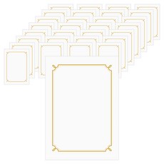 PENPIA 印刷豬尾巴紋獎狀用紙 A4, 單一顏色, 80個