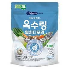 베베쿡 바르게 만든 육수링, 80g, 1개, 멸치디포리