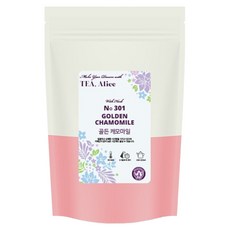 Tealiz 黃金洋甘菊葉茶, 100g, 1개입, 1個
