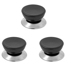 플러스이홈 교체용 냄비뚜껑 손잡이, 3개