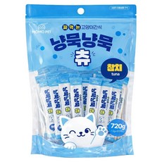 MOMOPET 냥묵냥묵 고양이 대용량 짜먹는 간식 60p, 1개, 720g, 참치