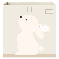 Bellement 收納儲物玩具整理箱, 兔子, 1個