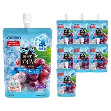 ORIHIRO Prunto 冷凍果凍 葡萄口味, 130g, 8個