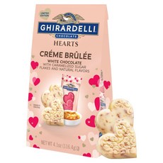 GHIRARDELLI 鷹牌 愛心造型白巧克力 焦糖布蕾口味, 116.4g, 1個