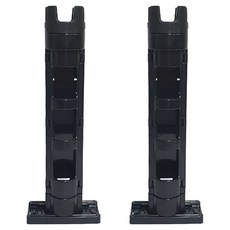 Zlenak 釣具箱 釣竿架, 黑色, 2個