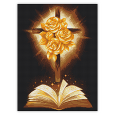 Blingbling 帆布型鑽石畫 60 x 45 cm, 1套