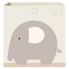 bellement 收納儲物玩具整理箱, 大象, 1個