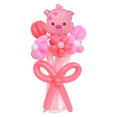 Party Club 角色氣球花束DIY套組 露比, 混合顏色, 1套