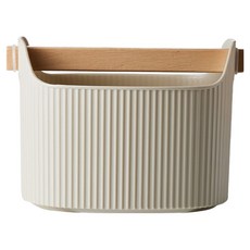코다치프 대용량 커피 찌꺼기 보관 통 19 x 13.2 cm, 밀크, 1개