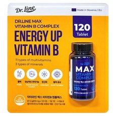 Dr.Line MAX 維他命B群, 1個, 120錠