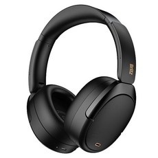 브리츠 노이즈캔슬링 LDAC코덱 블루투스헤드폰, 블랙, BT6600 ANC
