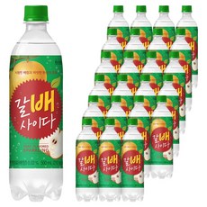 갈아만든배 사이다, 500ml, 24개