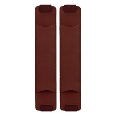 미소로운 다이어리 북밴드 펜홀더 18 x 3.5 cm, 버건디, 2개 버건디, 2개