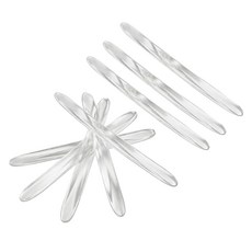 CHAMOA 엣지락 자동차 문콕방지 실리콘 도어가드, 8개, 투명(D211)